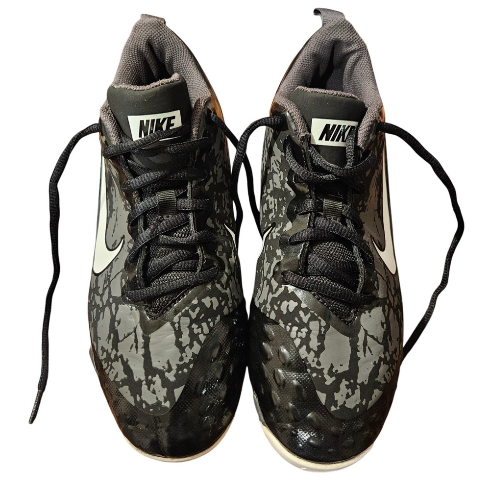 Nike Vapor Ultrafly 4‎ Keystone Black/Gray Molded Baseball Cleats Women's 8.5